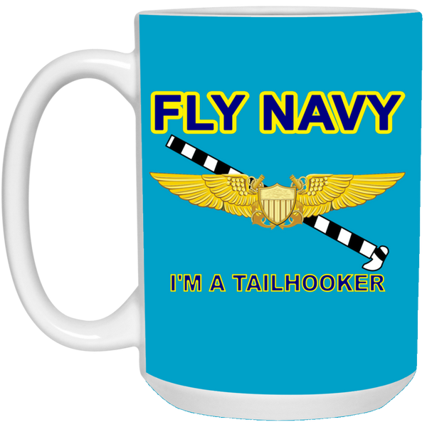 Fly Navy Tailhooker 3 Mug - 15oz