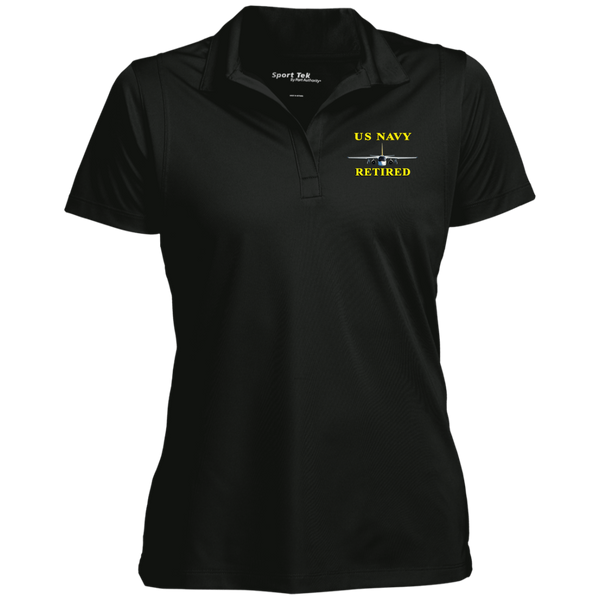 Navy Retired 2 Ladies' Micropique Sport-Wick® Polo