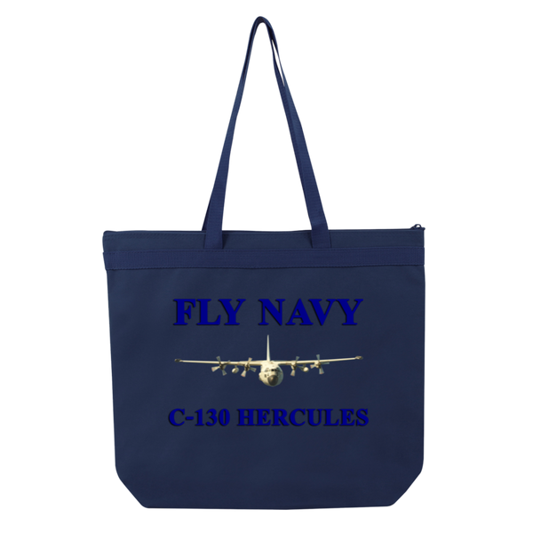 Fly Navy C-130 1 Melody Large Tote