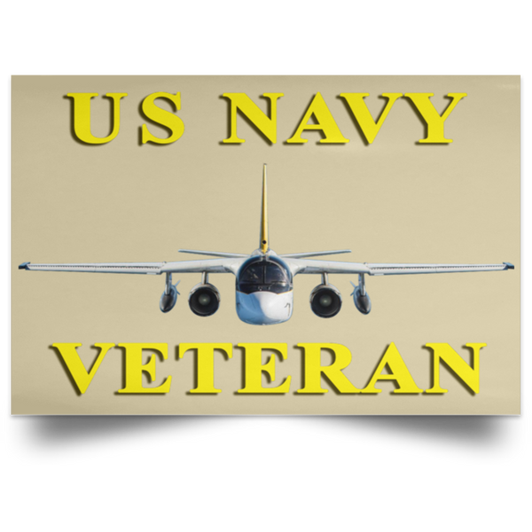 Navy Vet 3 Poster - Landscape