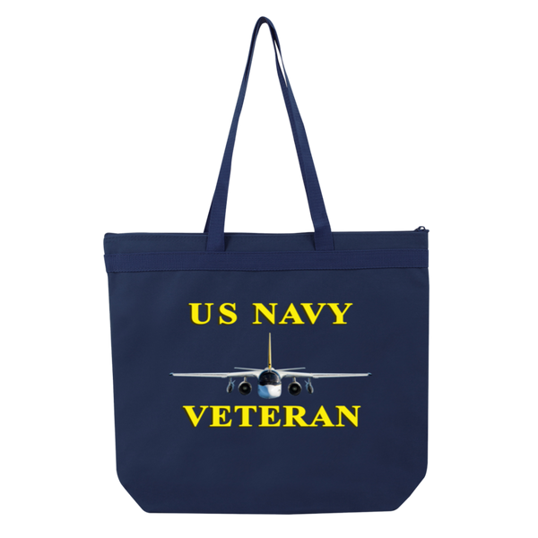 Navy Vet 3 Melody Large Tote