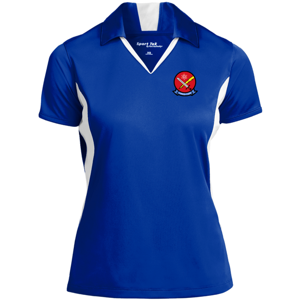 VAQ 129 1 Ladies' Colorblock Performance Polo