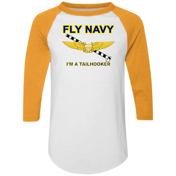 Fly Navy Tailhooker 3 Colorblock Raglan Jersey