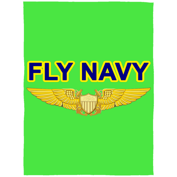 Fly Navy NFO Blanket - Arctic Fleece 60x80