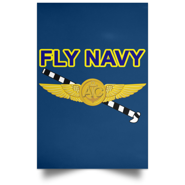 Fly Navy Tailhook 2 Poster - Portrait