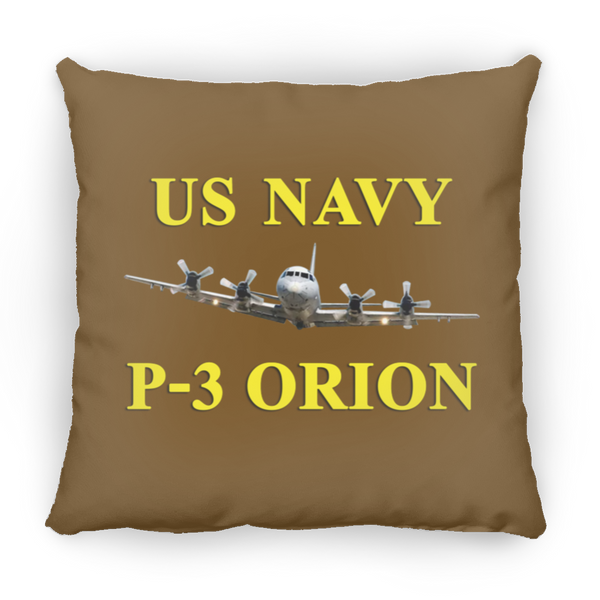 US Navy P-3 3 Pillow - Medium Square