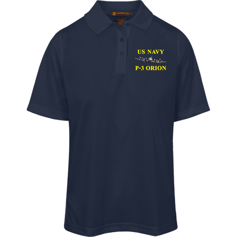 US Navy P-3 3 Harriton Ladies' Advantage Plus Polo