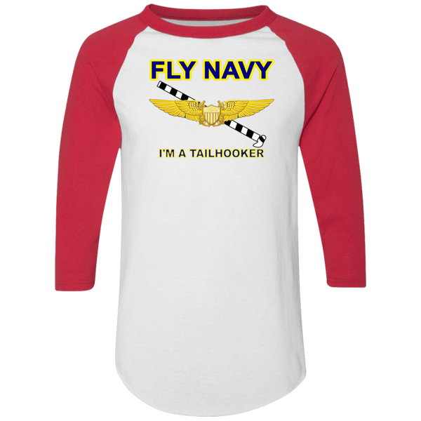 Fly Navy Tailhooker 3 Colorblock Raglan Jersey