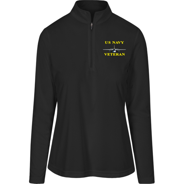 Navy Vet 3 Team 365 Ladies' Zone Quarter Zip