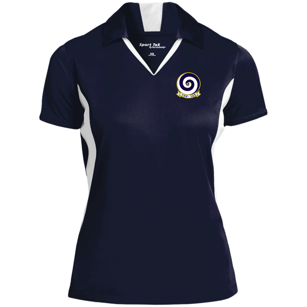 VAW 123 Ladies' Colorblock Performance Polo