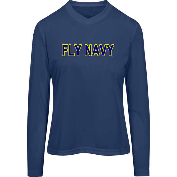 Fly Navy 2 Team 365 Ladies' Zone LS Tee