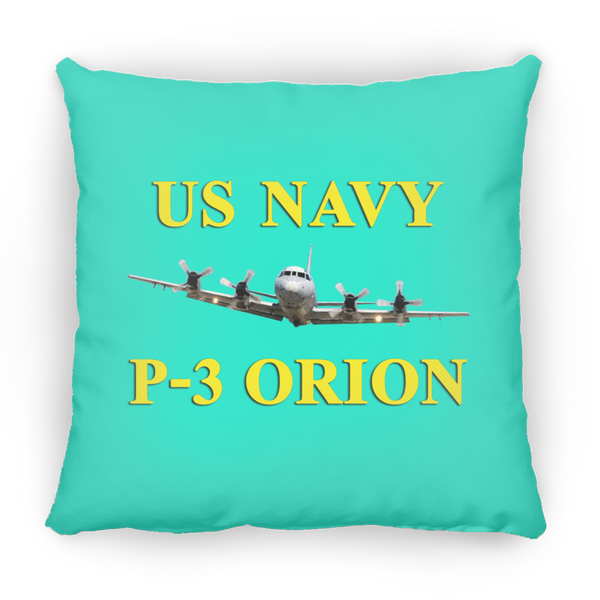 US Navy P-3 3 Pillow - Small Square