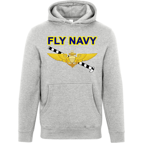 Fly Navy Tailhook 1 Lane Seven Unisex Premium Hoodie