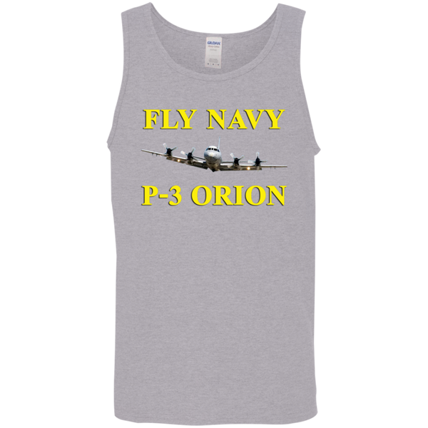 Fly Navy P-3 3 Cotton Tank Top