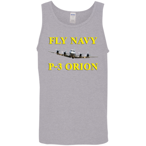 Fly Navy P-3 3 Cotton Tank Top