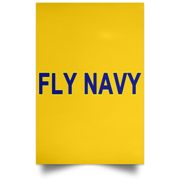 Fly Navy 2 Poster - Portrait