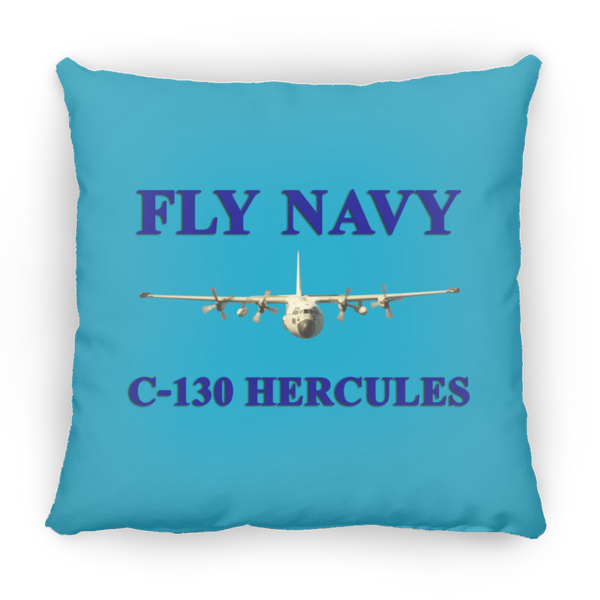 Fly Navy C-130 1 Pillow - Large Square