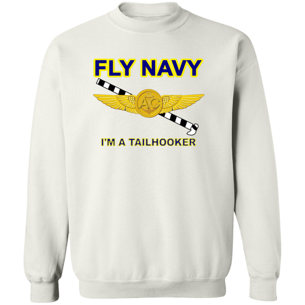 Fly Navy Tailhooker 2 Crewneck Pullover Sweatshirt