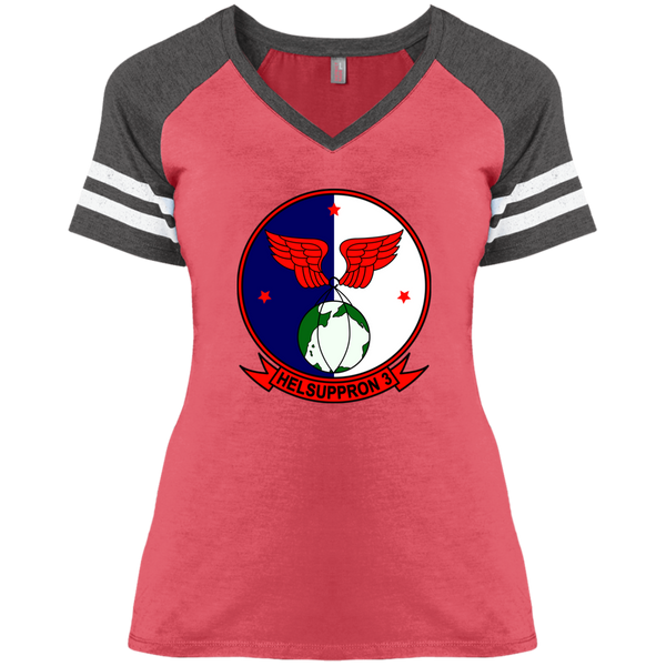 HC 03 2 Ladies' Game V-Neck T-Shirt