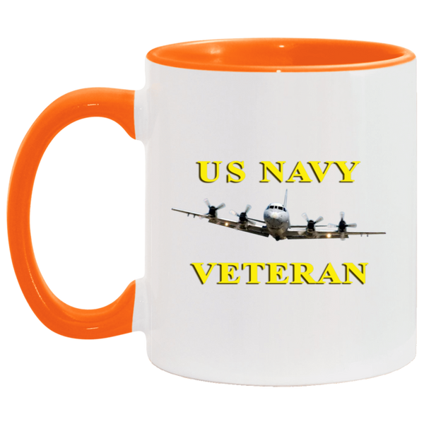 Navy Vet 2 Accent Mug - 11oz