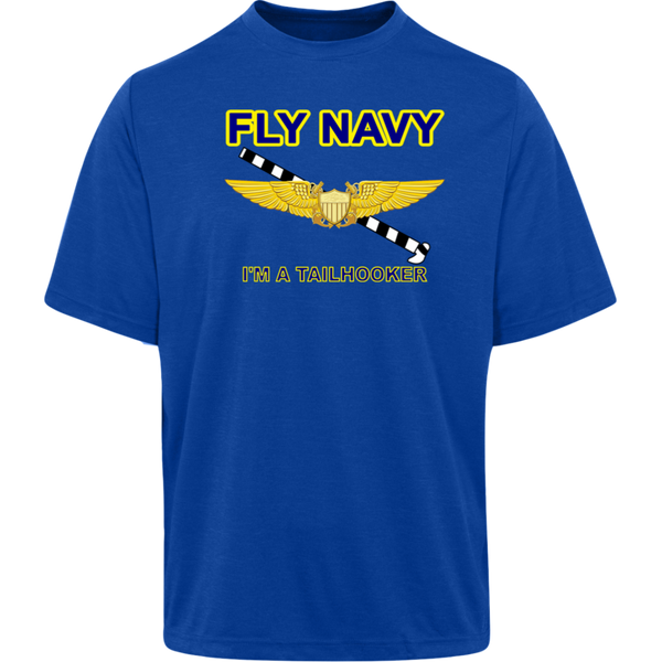 Fly Navy Tailhooker 3 Team 365 Heather T-Shirt