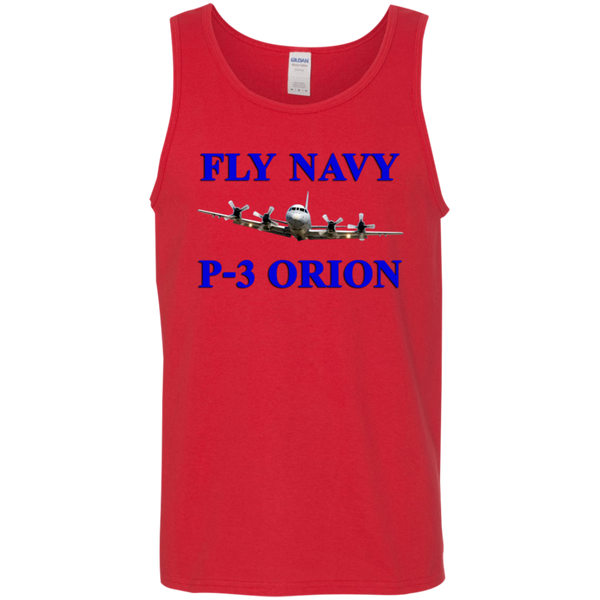 Fly Navy P-3 1 Cotton Tank Top