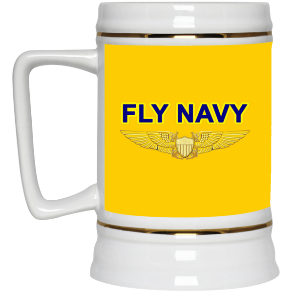 Fly Navy NFO Beer Stein - 22oz