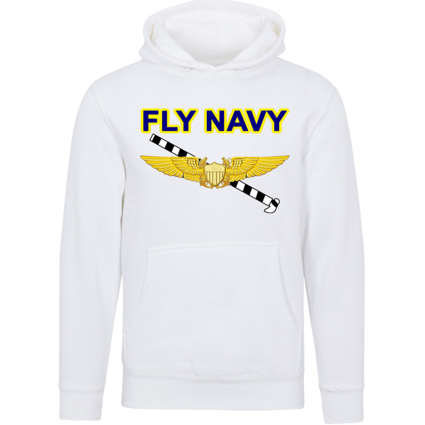 Fly Navy Tailhook 3 Lane Seven Unisex Premium Hoodie