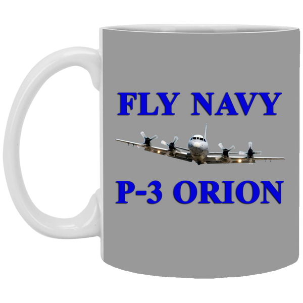 Fly Navy P-3 1 Mug - 11oz