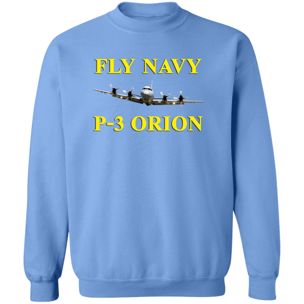 Fly Navy P-3 3 Crewneck Pullover Sweatshirt