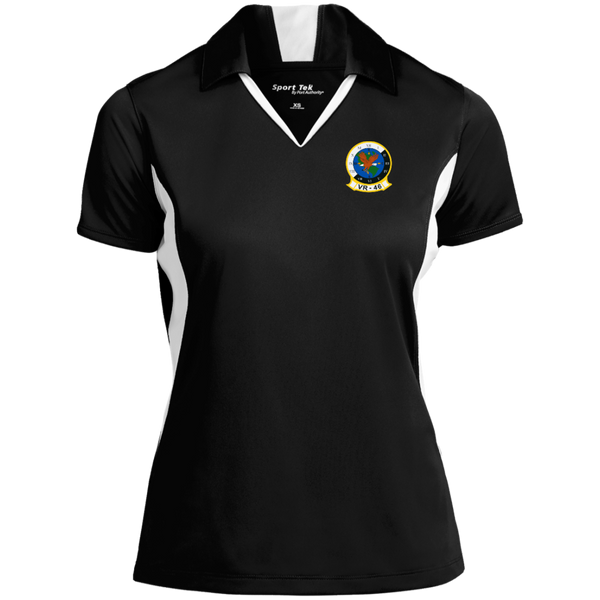 VR 46 Ladies' Colorblock Performance Polo