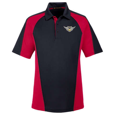 Combat Air 1 Harriton Colorblock Polo