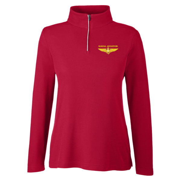 Aviator 2 Core 365 Ladies' Fusion Quarter Zip