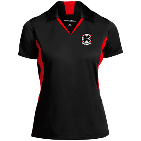 VAW 124 2 Ladies' Colorblock Performance Polo