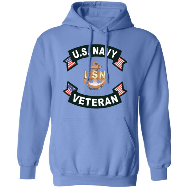 Navy Vet 1 Pullover Hoodie