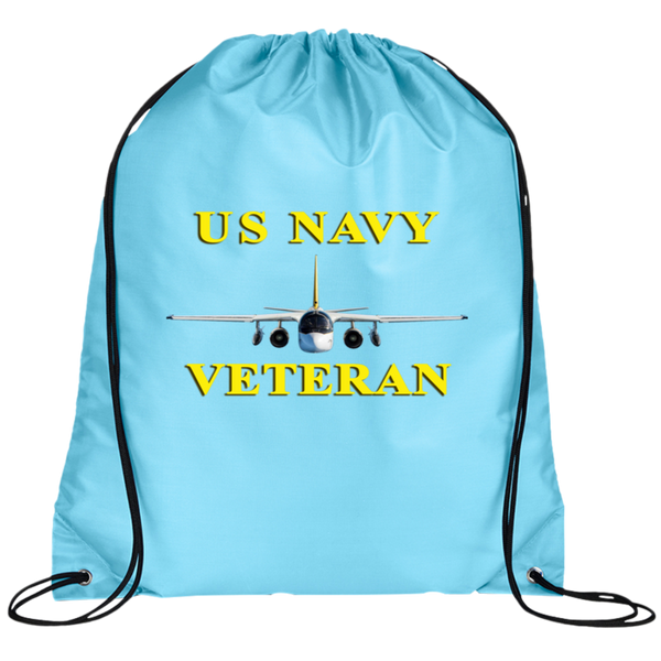 Navy Vet 3 Drawstring Cinch Backpack