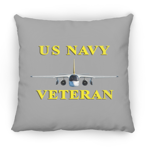 Navy Vet 3 Pillow - Medium Square