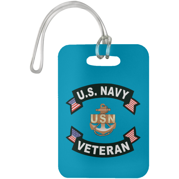 Navy Vet 1 Luggage Bag Tag