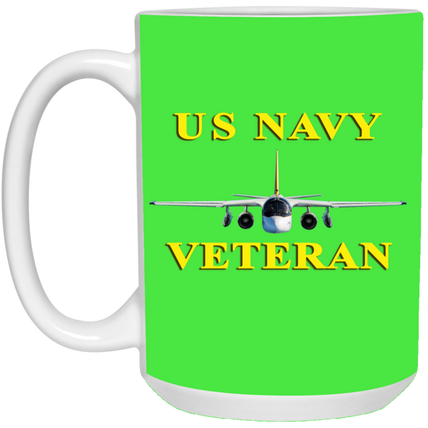 Navy Vet 3 Mug - 15oz