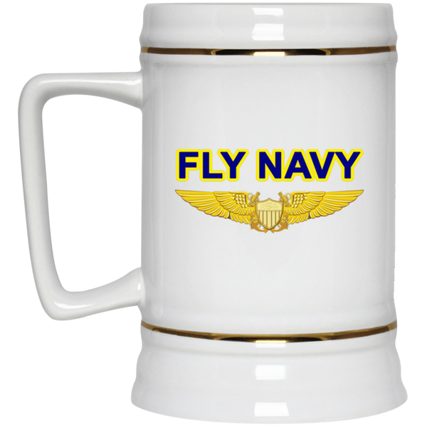 Fly Navy NFO Beer Stein - 22oz