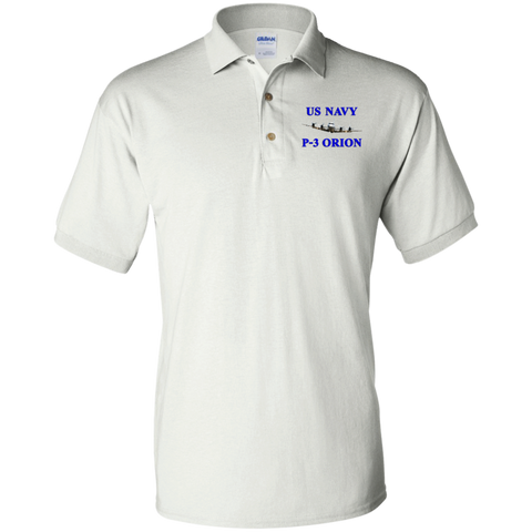 US Navy P-3 1 Jersey Polo Shirt