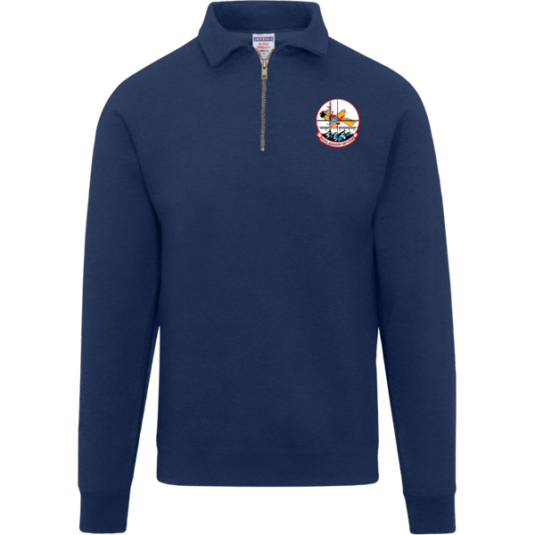 VP 44 1 Jerzees Fleece Quarter Zip Pullover