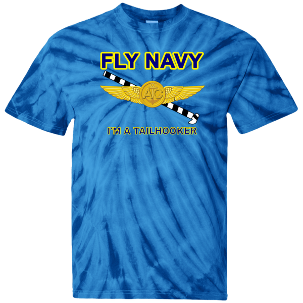 Fly Navy Tailhooker 2 Cotton Tie Dye T-Shirt