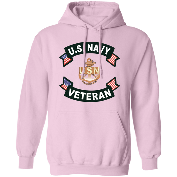 Navy Vet 1 Pullover Hoodie