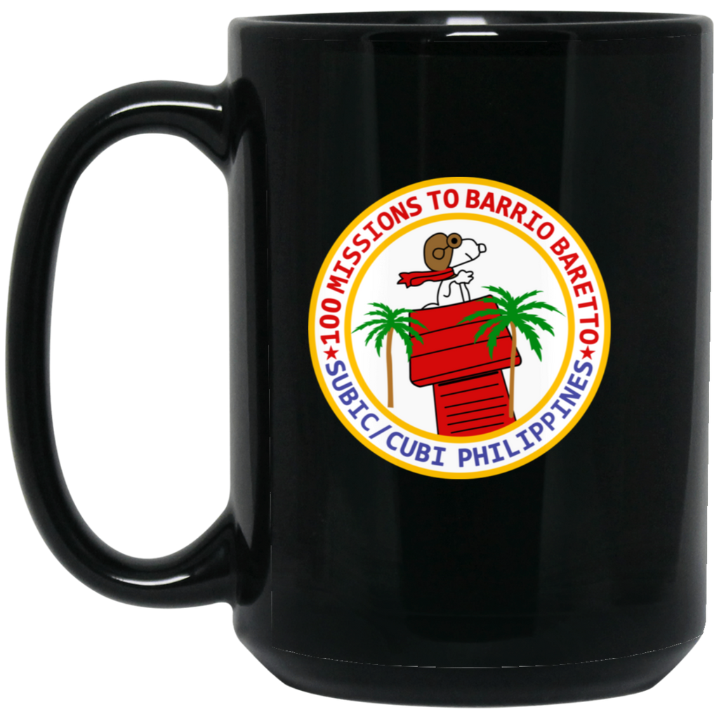 Subic Cubi Pt 07 Black Mug - 15oz