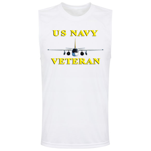 Navy Vet 3 Team 365 Muscle T-Shirt