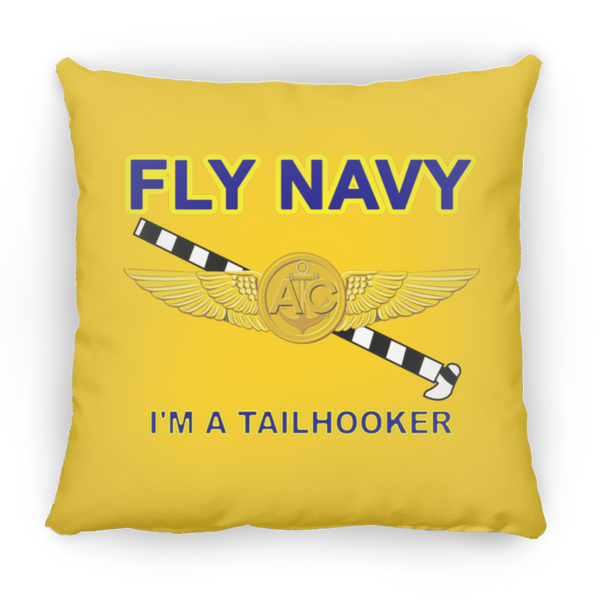 Fly Navy Tailhooker 2 Pillow - Medium Square