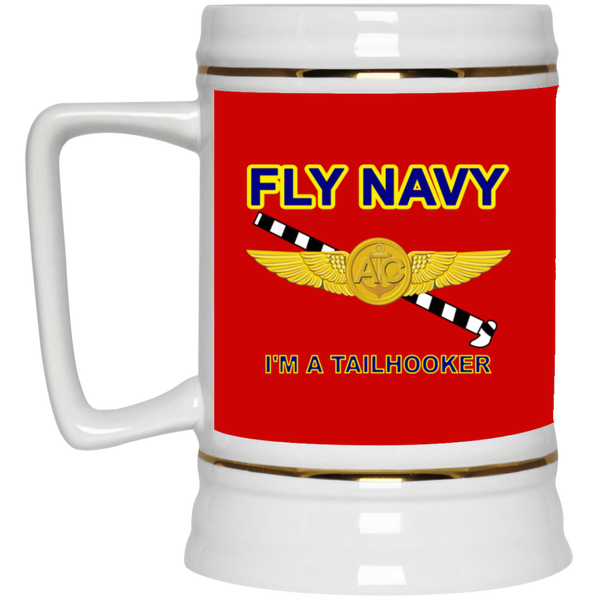 Fly Navy Tailhooker 2 Beer Stein - 22oz