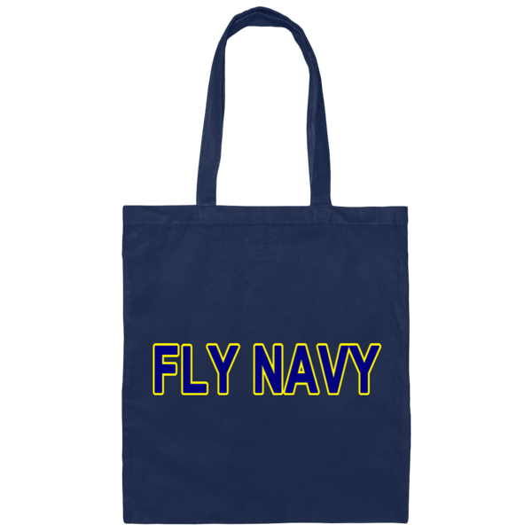 Fly Navy 2 Canvas Tote Bag