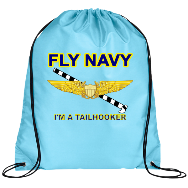 Fly Navy Tailhooker 3 Drawstring Cinch Backpack